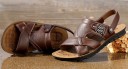 Sandales en cuir pour hommes Sam 5