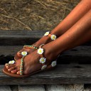 Sandales pour femmes avec fleurs 3