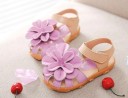 Sandales pour filles avec fleur 3