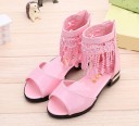 Sandales pour filles avec franges 1