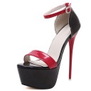 Sandali da donna alla moda con plateau 1