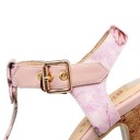 Sandali da donna con piattaforma e stampa floreale 10