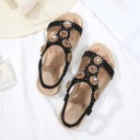 Sandali da donna con strass 2