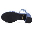 Sandali denim da donna 5