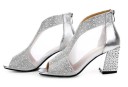 Sandali stilosi da donna con strass 2