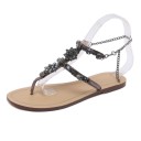 Sandalias de mujer con gemas 15