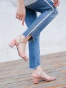 Sandálias elegantes de senhora com salto J1702 6