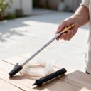 Sandblasting Set for Nilfisk and Stihl Pressure Washers Ceramic Sandblasting Nozzle Stainless Steel Extension 46 cm Hose 3 m For Rust and Paint 2