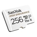 SanDisk High Endurance microSDXC Memory Card 256 GB UHS-I Class U3 V30 and Class 10 White For Camera and Mobile For Video Recording 2