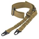 Sangle à deux points pour fusil avec réglage de la longueur Sangle à fusil avec crochet en métal Sangles tactiques pour fusil sur les épaules 6