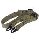 Sangle de fusil à 2 points 135 x 3,8 cm Sangle tactique réglable avec boucle en métal Couleurs neutres Matériau résistant Utilisation 8