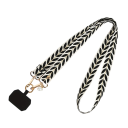 Sangle pour téléphone mobile Sangle réglable pour le cou ou l'épaule Pendentif en perles Cordons anti-perte de téléphone 4