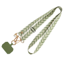 Sangle pour téléphone mobile Sangle réglable pour le cou ou l'épaule Pendentif en perles Cordons anti-perte de téléphone 8