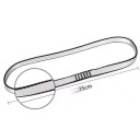 Sangle réglable pour le yoga et les étirements Sangle durable avec boucles pour se balancer, grimper, danser et faire du yoga Utilisation en extérieur 3