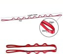 Sangle réglable pour le yoga et les étirements Sangle durable avec boucles pour se balancer, grimper, danser et faire du yoga Utilisation 5