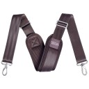 Sangle réglable pour sac à main 150 cm Sangle large en textile Partie d'épaule rembourrée Mousquetons en métal Sangle interchangeable 6