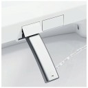 Sanita inteligente com bidé Abertura automática 475 x 435 x 110 mm Esterilização UV e secagem a ar quente Em forma de U Branca Para casa de banho 5