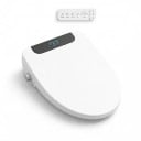 Sanita inteligente com bidé Assento aquecido e secagem a ar quente 510 x 390 x 110 mm Ecrã LED Em forma de V Branco Para a casa de banho 2