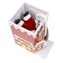 Santa Claus Decoration Climbing Down the Chimney 4