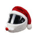 Santa Motorcycle Helmet Cover 2