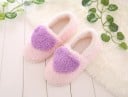 Sapatilhas de senhora - Pantufas com coração 2