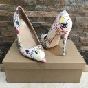 Sapatilhas femininas com estampado J2387 1