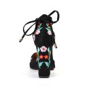 Sapatilhas femininas com flores 5