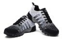 Sapatos de corrida para mulheres e homens Ténis confortáveis com cabedal respirável em malha Calcanhar firme Sola perfilada Material 8