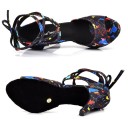 Sapatos de dança com estampado de corações 4