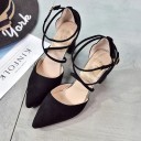 Sapatos de Senhora com Salto Bloco J2384 5