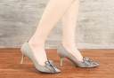 Sapatos elegantes femininos com laço J3262 9