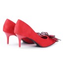 Sapatos elegantes femininos com laço J3262 12