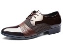 Sapatos sociais elegantes para homem J1300 1