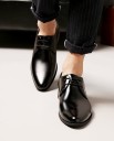 Sapatos sociais elegantes para homem - Pretos 3
