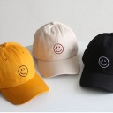 Șapcă de damă cu un zâmbet brodat Șapcă de baseball din bumbac și poliester cu vizieră curbată și curea în spate Dimensiune universală 4