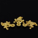 Sapo da riqueza Feng Shui de três patas 5 unid 3