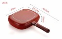 Sartén grill doble cara 28 cm 3