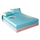 Satin Bed Sheet 140 x 200 cm 10