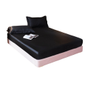 Satin Bed Sheet 140 x 200 cm 20