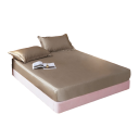 Satin Bed Sheet 180 x 200 cm 8