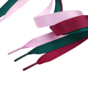 Satin Flat Laces for Shoes 100 cm x 1 cm Silk Ribbons for Women's Trainers Elegant Shiny Laces 1 Pair 4