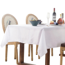 Satin Tischdecke 145 x 300 cm Rechteckige glänzende Tischdecke für lange Tische Dekoration für Hochzeiten Feste Feiern Verschiedene Farben Elegantes Aussehen 3