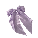 Satinhårrosett 40 x 21 cm Elegant hårprydnad Dammodeaccessoar Mjuk glans Snygg knytning Bekväm att bära 11