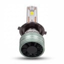 Sats 2 st LED billampor DUAL VISION H9 60 000 lm 180 W 12 V Vitt ljus Chip på platt kort Ribbat kylare För bilstrålkastare 2