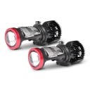 Sats med 2 st LED-bilglödlampor Y7D H4/9003/HB2 Hi/Lo Mini projektorlins 3,8 cm 6000 K Vitt ljus 12 till 24 V För bilstrålkastare 1