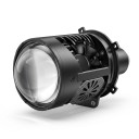 Sats med 2 st LED billampor DUAL VISION H4 9003 HB2 30 000 lm 300 W Mini lins 6000 K Vitt ljus Halvljus och helljus För högerstyrning 2