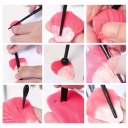 Sats med 4 stycken dubbelsidiga modelleringsverktyg i rostfritt stål med kulor 12-13 cm för skulptur, keramik, dekoration och modellering av lera 2