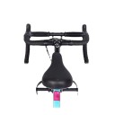 Sats med barnhandtag och sadel för cykel med ramfäste justerbar konstruktion 23 × 20 cm för cykling med barn 3