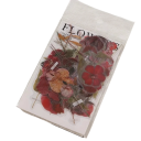 Sats med dekorativa blommor 40 st Färgade torkade blommor för dekoration Kreativt skapande för dagböcker, album och hantverk 1