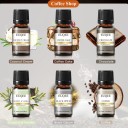 Sats med doftoljor Coffee Shop 6×10 ml presentförpackning 165 × 72 mm kokos choklad kaffe för aromaterapidiffusor 2